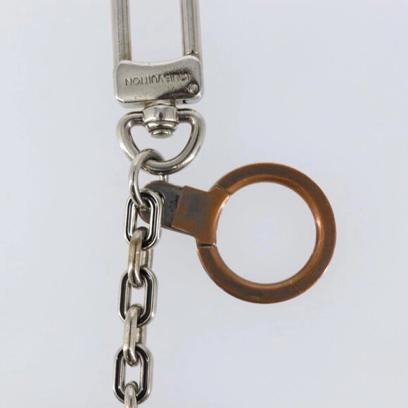 LOUIS VUITTON Porte Cre Printed Initials LV Charm metal M65071 LV Auth bs29788 - Picture 5 of 10